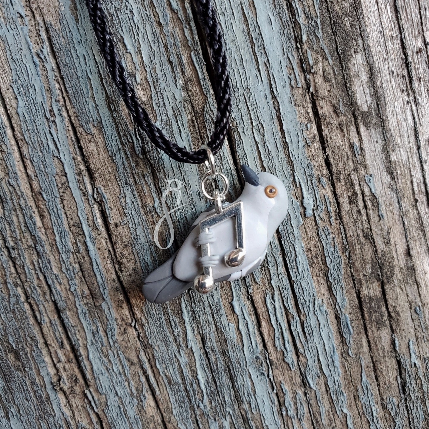 Musical Mockingbird Necklace