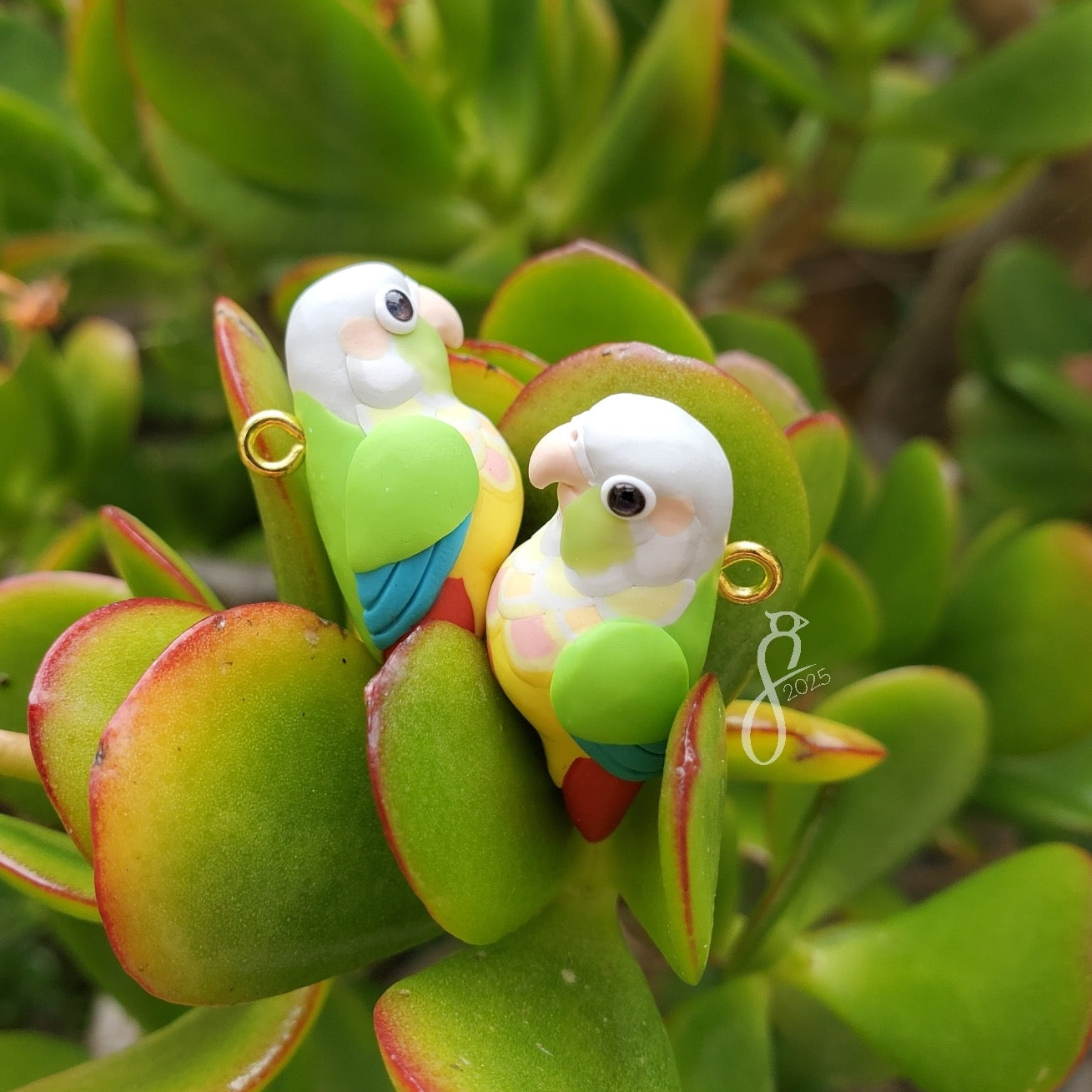Pineapple Green Cheek Charm
