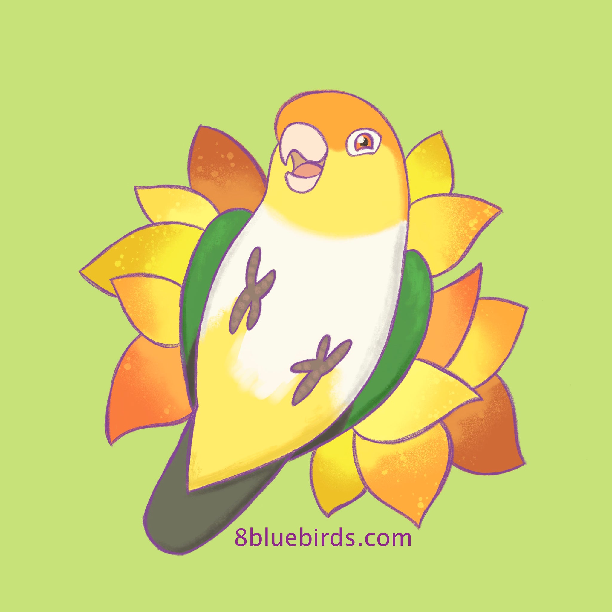 Playful Caique T-Shirt (WBC)