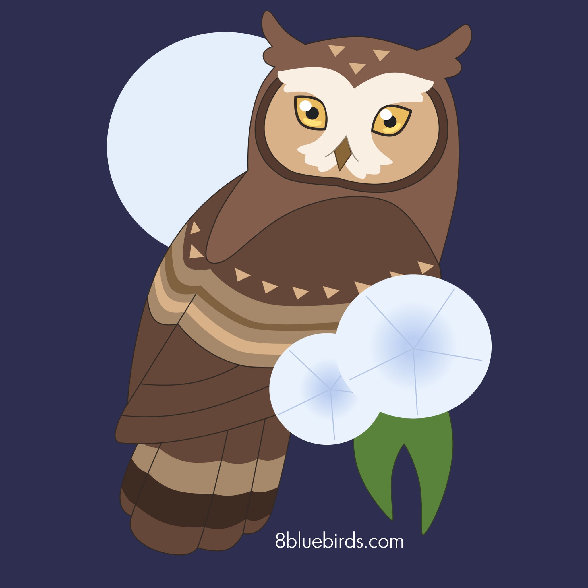 Horned Night Owl T-Shirt